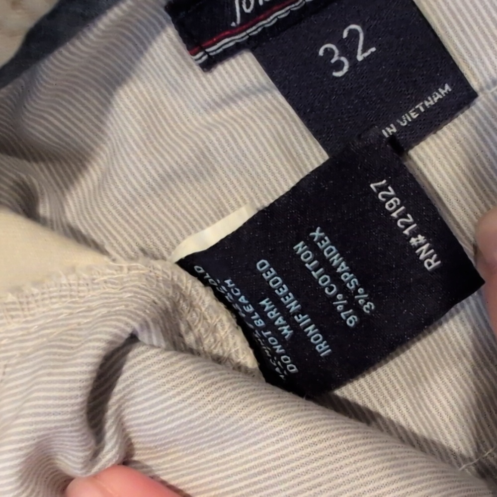 Johnnie-o Neal Stretch Twill Shorts - Picture 6 of 8